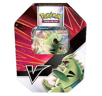 Pokémon Lata Combatentes V Tyranitar V Golpe Decisivo - Copag