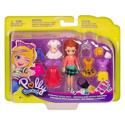 Polly Pocket Kit Fashion de Viagem Sortido GFT92 - Mattel