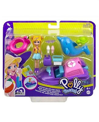 Polly Pocket Boneca com Acessórios Aquáticos GXV26 - Mattel