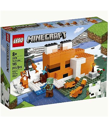 Lego Minecraft A Pousada da Raposa 21178 - Lego