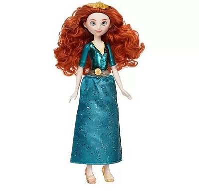 Boneca Princesas Disney Merida Royal Shimmer F0903 - Hasbro