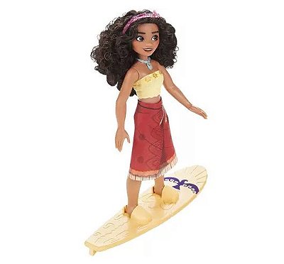 Boneca Princesas Disney Moana Surfista F3390 - Hasbro