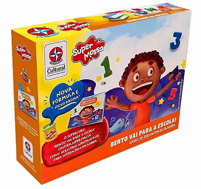 Super Massa Livro Bento Vai à Escola - Estrela