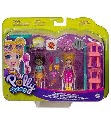 Boneca Polly Pocket Turista Estilosa GDM12 - Mattel - Happily Brinquedos