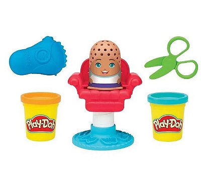 Play Doh Mini Clássicos Corte Maluco Barbearia E4918 - Hasbro