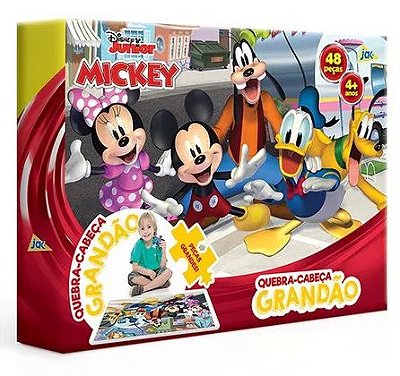 Quebra-Cabeça Grandão 48 Peças Turma do Mickey 2583 - Toyster