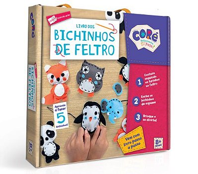 Fazendo Arte Livro dos Bichinhos de Feltro 2711 - Coré Toyster