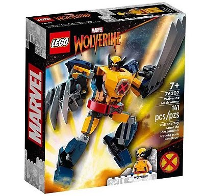 Lego Super Heroes Armadura Robô do Wolverine 76202 - Lego