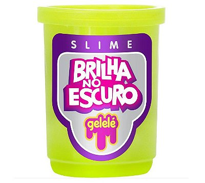 Slime Brilha no Escuro Gelelé 110g - Doce Brinquedo