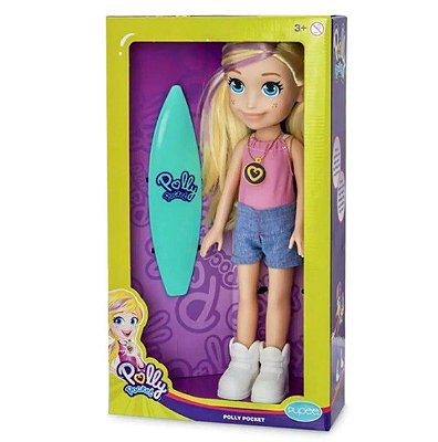 Boneca Polly Pocket Surf 1105 - Pupee