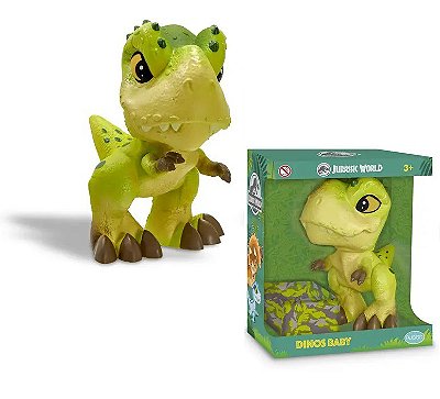 Jurassic World™ Mini T-Rex - Marrom - Mini Baby Dinos - Universal - Loja da  Pupee