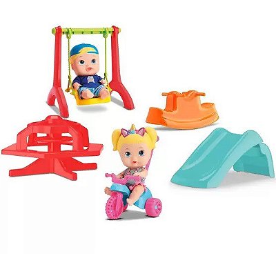 Little Dolls Super Playground 8126 - Divertoys