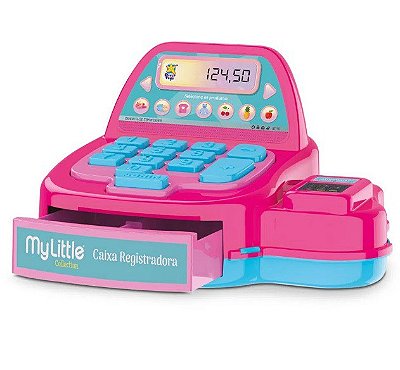 My Little Collection Caixa Registradora com Som e Luz 8209 - Divertoys