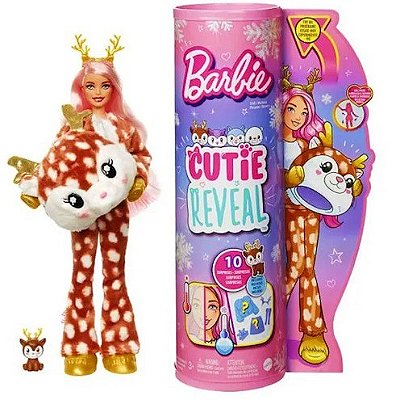 Barbie Cutie Reveal Bebekler Rena HJM12 - Mattel