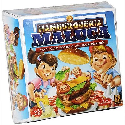 Kit Jogos De Tabuleiro Hamburgueria Maluca + Pizzaria Maluca