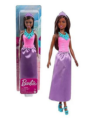 Barbie Dreamtopia Princesas Negra HGR00 - Mattel