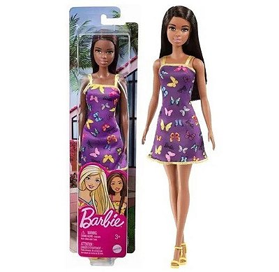 Boneca Barbie Fashion and Beauty Negra T7439 - Mattel