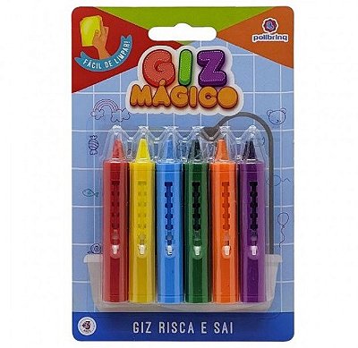 Giz Mágico Risca e Sai BE010 - Polibrinq