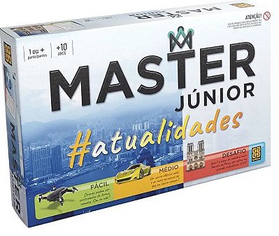 Jogo Master Junior Atualidades 3756 - Grow