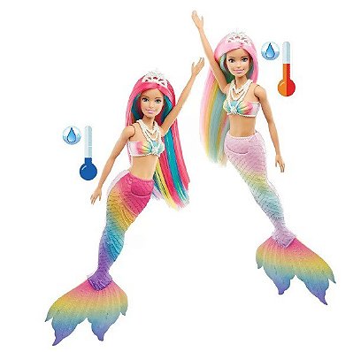 Barbie Piscina Glam com Boneca Negra GHL92 - Mattel - Happily Brinquedos