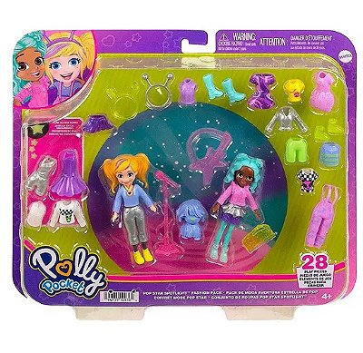 Playset Polly Pocket Club House da Polly GMF81 - Mattel - Happily Brinquedos