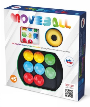 Jogo Moveball 1201 - Pakitoys