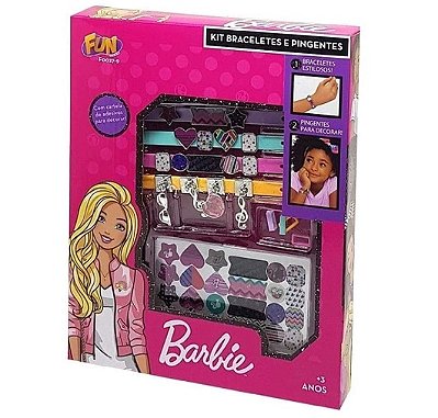 Barbie Kit Bracelete com Pingentes F0027-9 - Fun