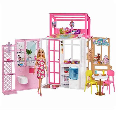 Casa da Barbie Glam com Boneca HCD48 - Mattel