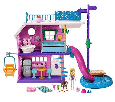 Casa do Lago da Polly Pocket GHY65 - Mattel