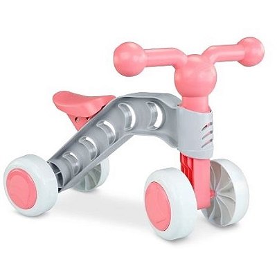 Toyciclo Bicicleta de Equlíbrio Rosa 0151 - Roma Jensen