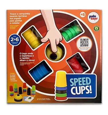 Jogo Speed Cups 1200 - Pakitoys