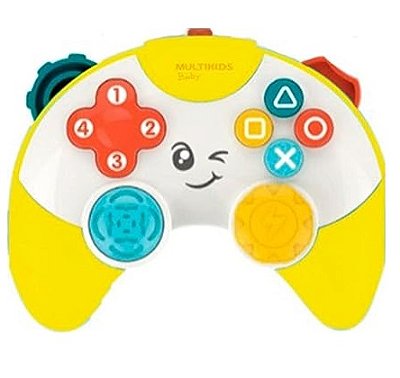 Meu Primeiro Controle de Videogame Baby BR1643 - Multikids