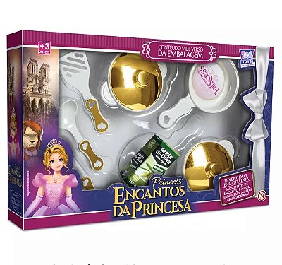 Nossa Cozinha Frigideira Princesa 8109 - Zuca Toys