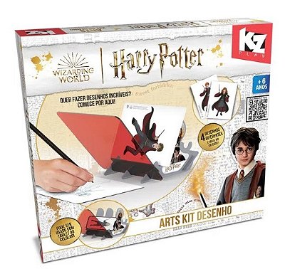 Arts Kit Desenho com Espelho Mágico Harry Potter 1267 - Elka