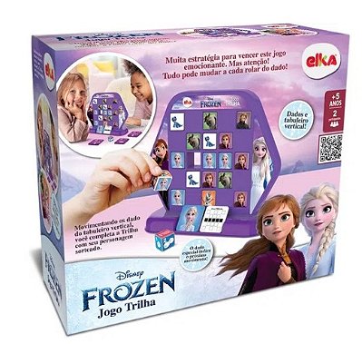 Jogo Mimics Frozen 2 e Busto de Boneca Anna Styling Head - Baby