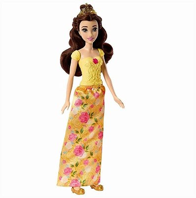 Boneca Princesa Disney Básica Bela HLX29 - Mattel