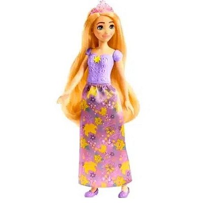 Boneca Princesa Disney Básica Rapunzel HLX29 - Mattel