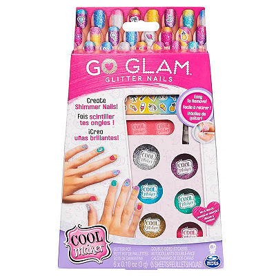 Kit De Manicure Go Glam Glitter 2134 - Sunny