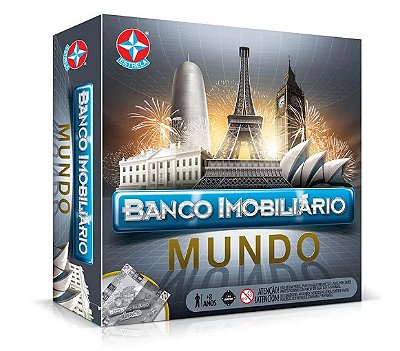 Banco Imobiliário Mundo - Estrela