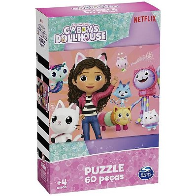 Quebra-Cabeça 60 Peças Princesas Disney 02163 - Grow - Happily Brinquedos