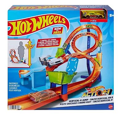 Hot Wheels Pista Action Circuito Vertical em 8 HMB15 - Mattel