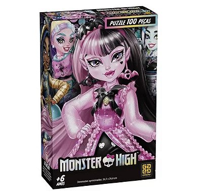 Quebra-Cabeça 100 Peças Monster High 4533 - Grow
