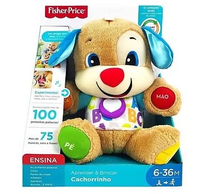 Cachorrinho Smart Stages Aprender e Brincar FVC80 - Fisher-Price