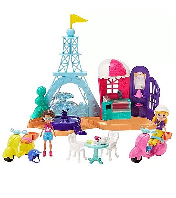 Polly Pocket Conjunto Aventuras em Paris GKL61 - Mattel