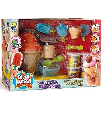 Diver Massa Sorveteria 8423 - Divertoys