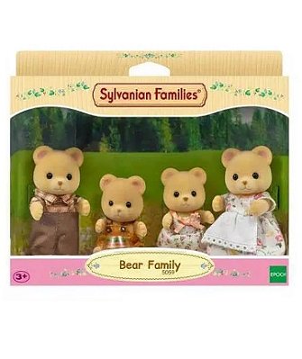 Sylvanian Families Família dos Ursos 5059 - Epoch Magia