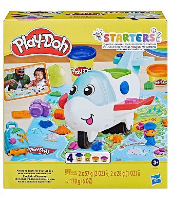 Play Doh Starters Avião Explorador F8804 - Hasbro