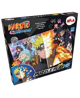 Quebra-Cabeça 200 Peças Puzzle Play Naruto Shippuden 1153 - Elka