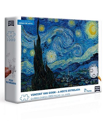 Quebra-Cabeça 1000 Peças Vincent Van Gogh A Noite Estrelada 2883 - Toyster