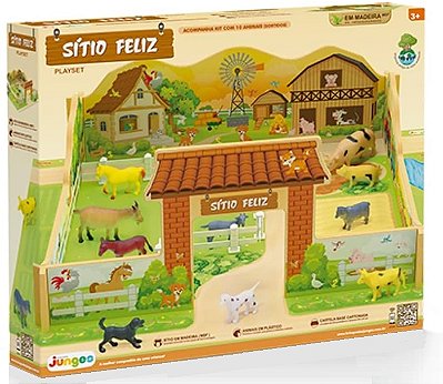 Playset Sítio Feliz em Madeira 556 - Junges